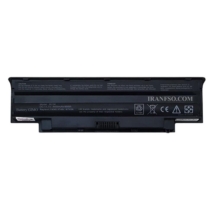 باتری لپ تاپ دل 6 سلولی مدل ان 5010 DELL Inspiron N5010 6Cell Battery